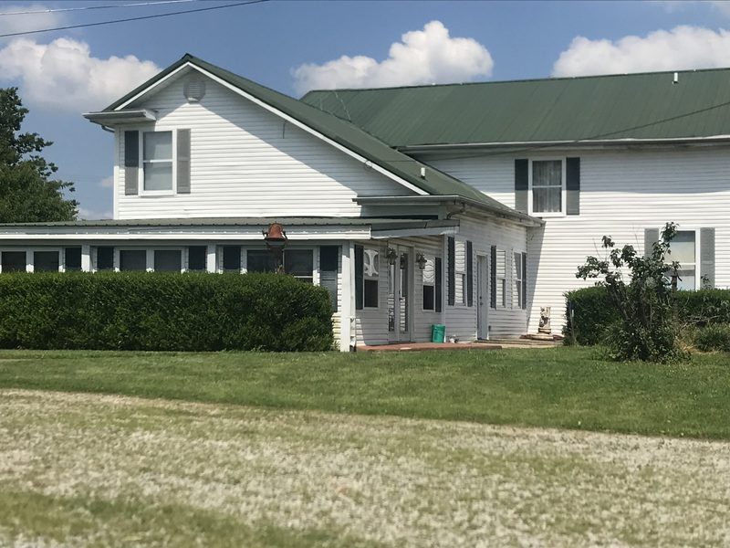 The Cambron farmhouse in Nelson County